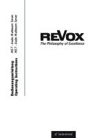 Revox M-57-Owners-Manual